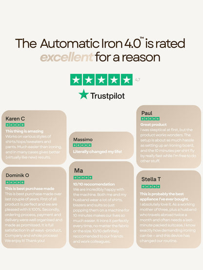 Automatic Ironing Machine 4.0